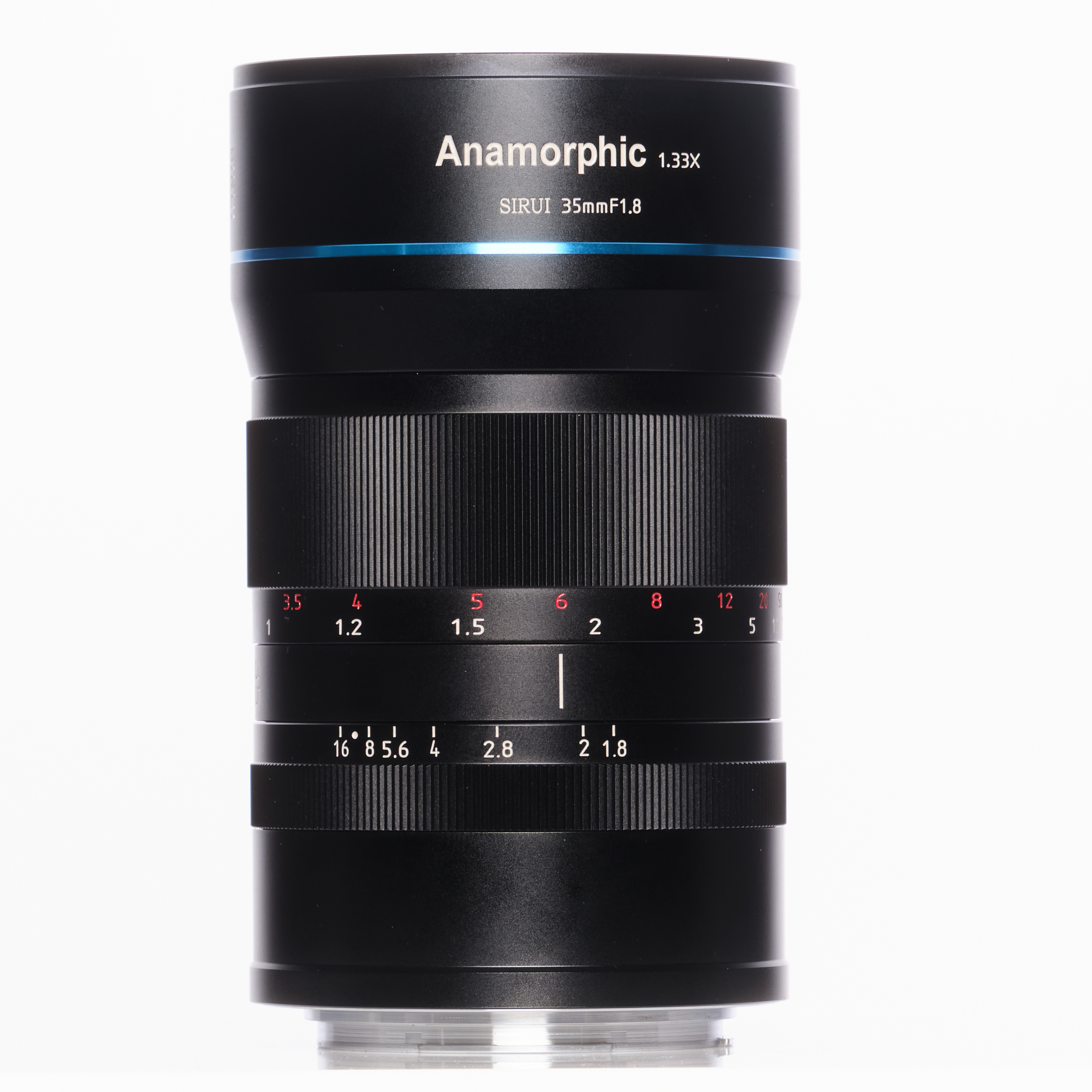 Sirui 35mm f/1.8 Anamorphic 1.33x Manual Lens for Super35/APS-C Canon RF-Mount, Black
