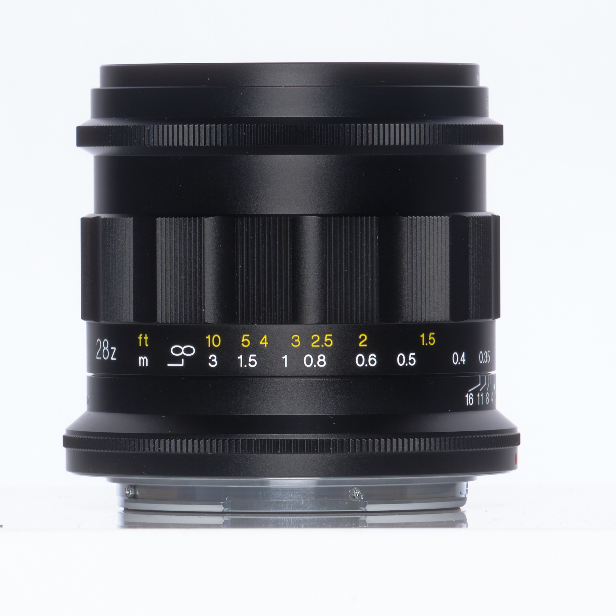 Voigtlander 28mm f/1.5 Nokton Aspherical Full-Frame Manual Lens for Nikon Z-Mount, Black