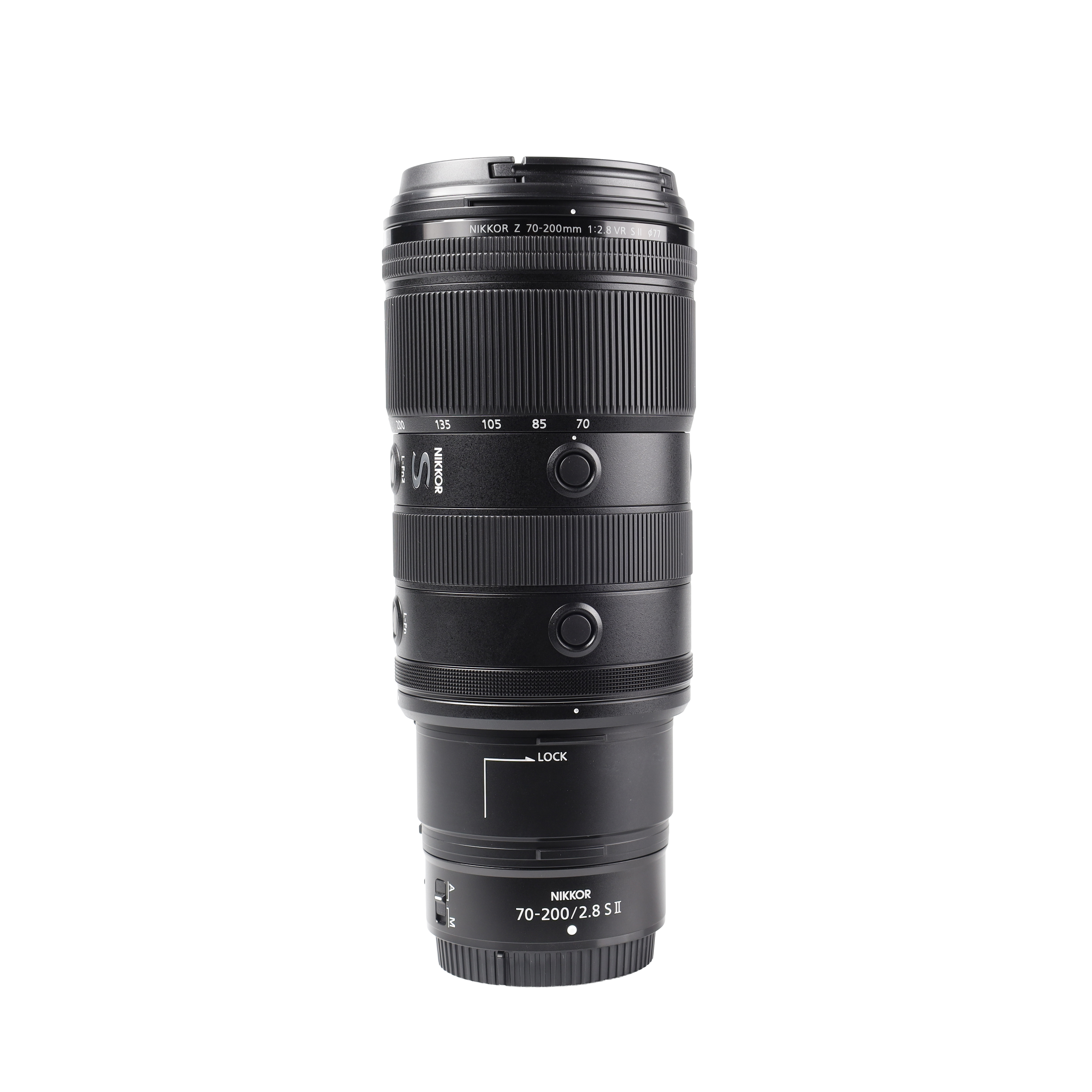 Nikon Nikkor Z 70-200mm f/2.8 VR S II Autofocus FX Lens for Z-Mount, Black