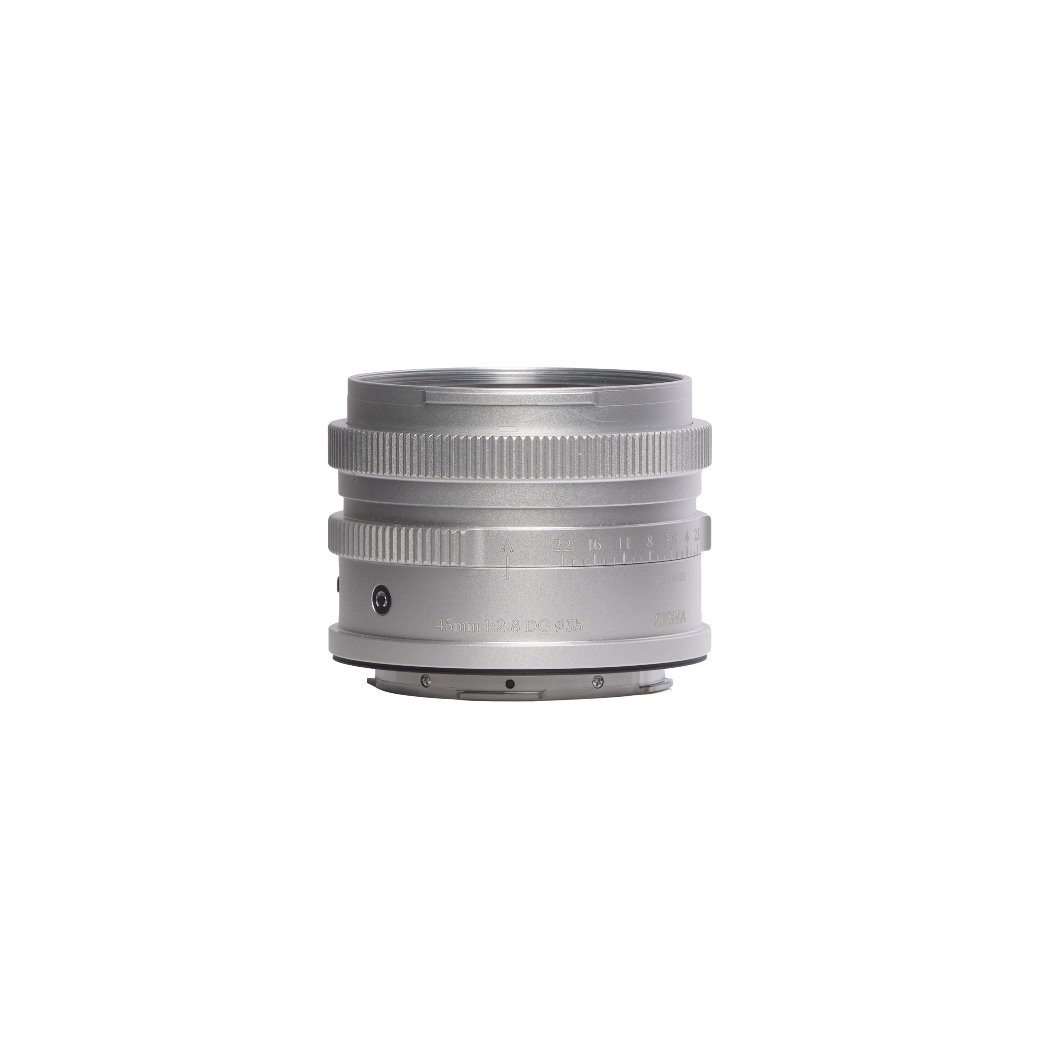 Sigma 45mm f/2.8 DG C (Contemporary) Full-Frame Autofocus Lens for Leica L-Mount, Silver