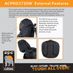 Ape Case ACPRO1720W Digital SLR Converta-Pack Backpack (Black) thumbnail