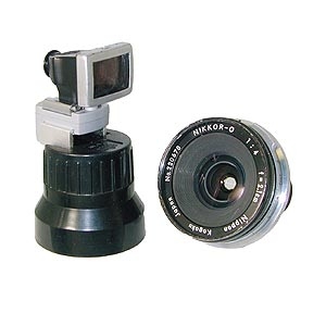 Nikon 2.1cm (21mm) f/4 NIKKOR-O Non AI Nippon Kogaku Japan Pat. Pending Manual Focus Lens, Black/Chrome Marked in Feet