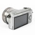 Sony a5000 Mirrorless Camera, Silver {20.1MP} with 16-50mm f/3.5-5.6 PZ OSS Lens, Silver {40.5}  thumbnail