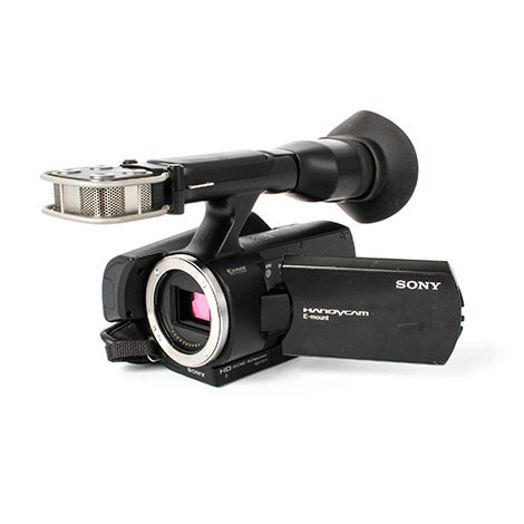 Sony Video NEX-VG10 Handycam Digital Camcorder, Black {1080i/14.6MP}
