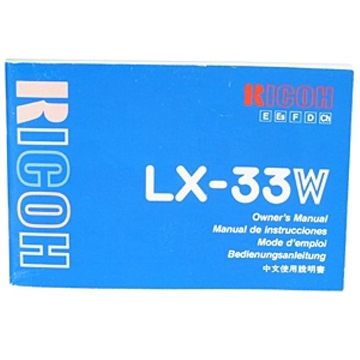 Ricoh LX-33W Collection appareils photo anciens par Sylvain