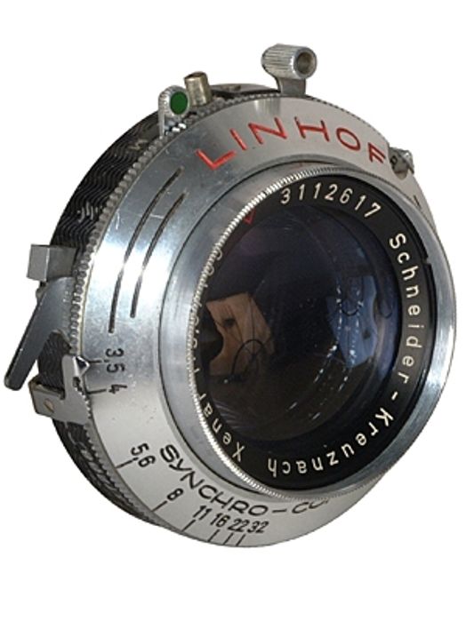 Schneider-Kreuznach 105mm f/3.5 Xenar Linhof Synchro-Compur B (35