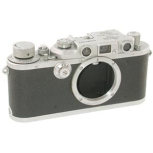 Leica IIIB 35mm Rangefinder Camera Body, Chrome