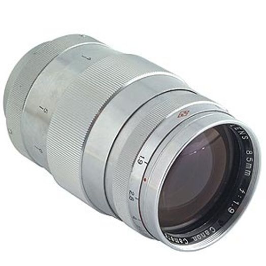 現状品 キャノン Canon 85mm F/1.9 Portrait 5794 Canon 85mm f/1.9 Lens for Rangefinder Camera, Chrome {48}