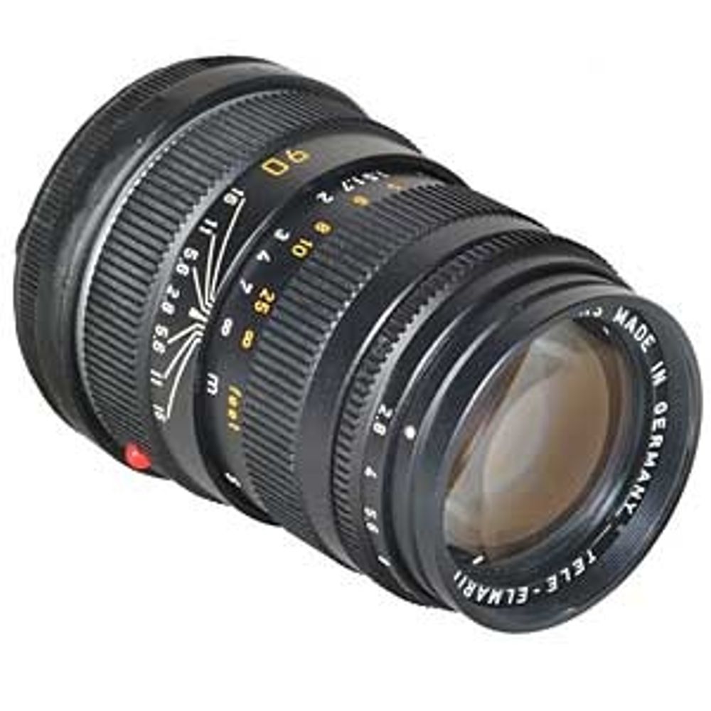Leica 90mm f/2.8 Tele-Elmarit-M M-Mount Lens, Black {E39} 11800