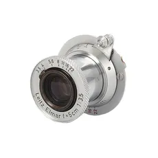Leica 5cm (50mm) f/3.5 Elmar Collapsible (Min Aperture F/22) Screw
