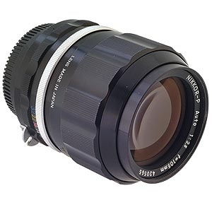 Nikon 105mm f/2.5 NIKKOR-P Lens