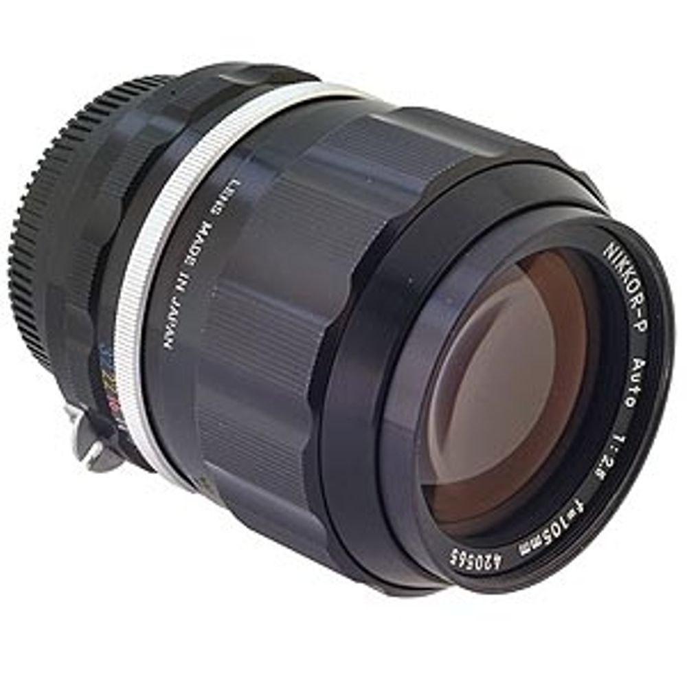 Nikon 105mm f/2.5 NIKKOR-P Non AI Manual Focus Lens {52}