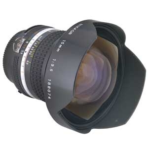 Nikon 15mm f/3.5 NIKKOR AIS Manual Focus Lens