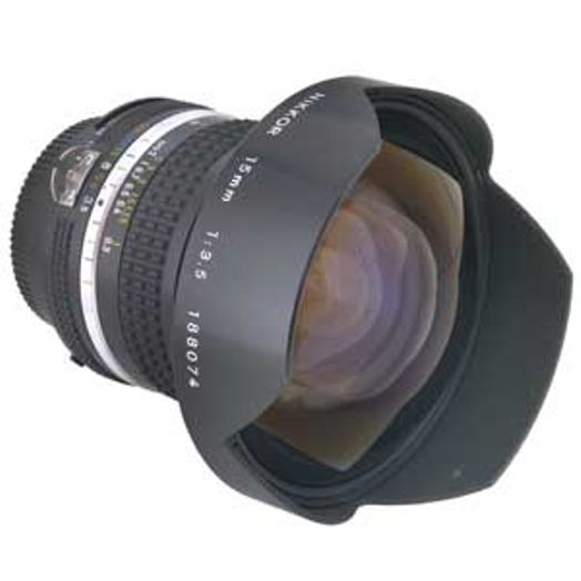 Nikon 15mm f/3.5 NIKKOR AIS Manual Focus Lens {Rear Bayonet Filter}