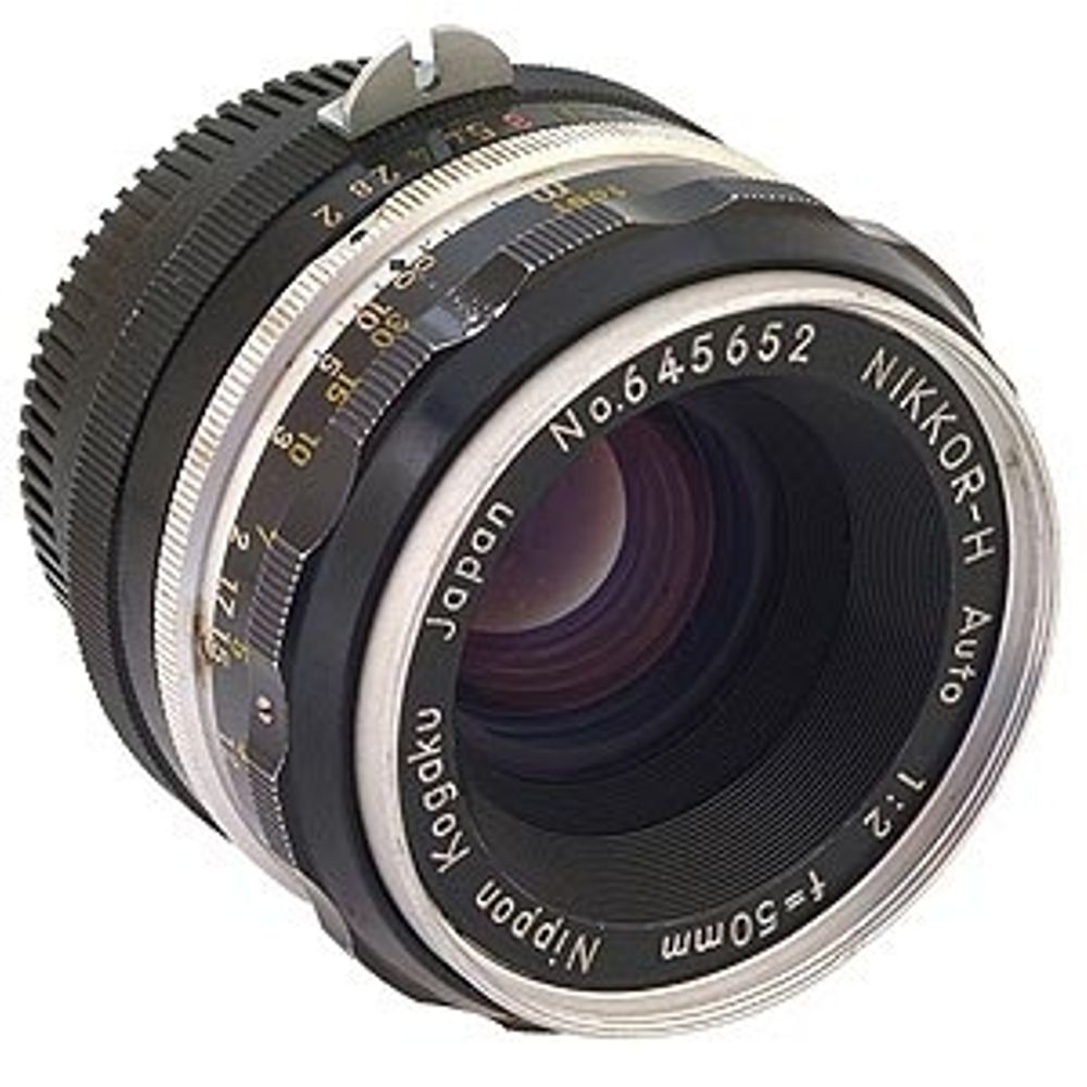 Nikon 50mm f/2 NIKKOR-H Auto Non AI Manual Focus Lens {52}