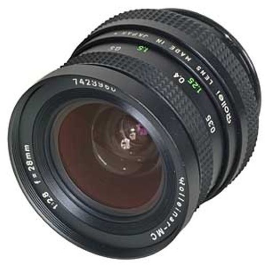 Rollei 28mm F/2.8 Rolleinar-MC 3-Pin Lens {58}