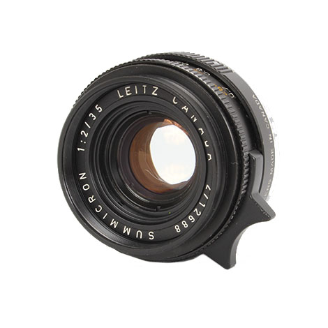 Leica 35mm f/2 Summicron Lens for M-Mount, Canada, Black 11309 (Version 3 without Aperture Control Lever)