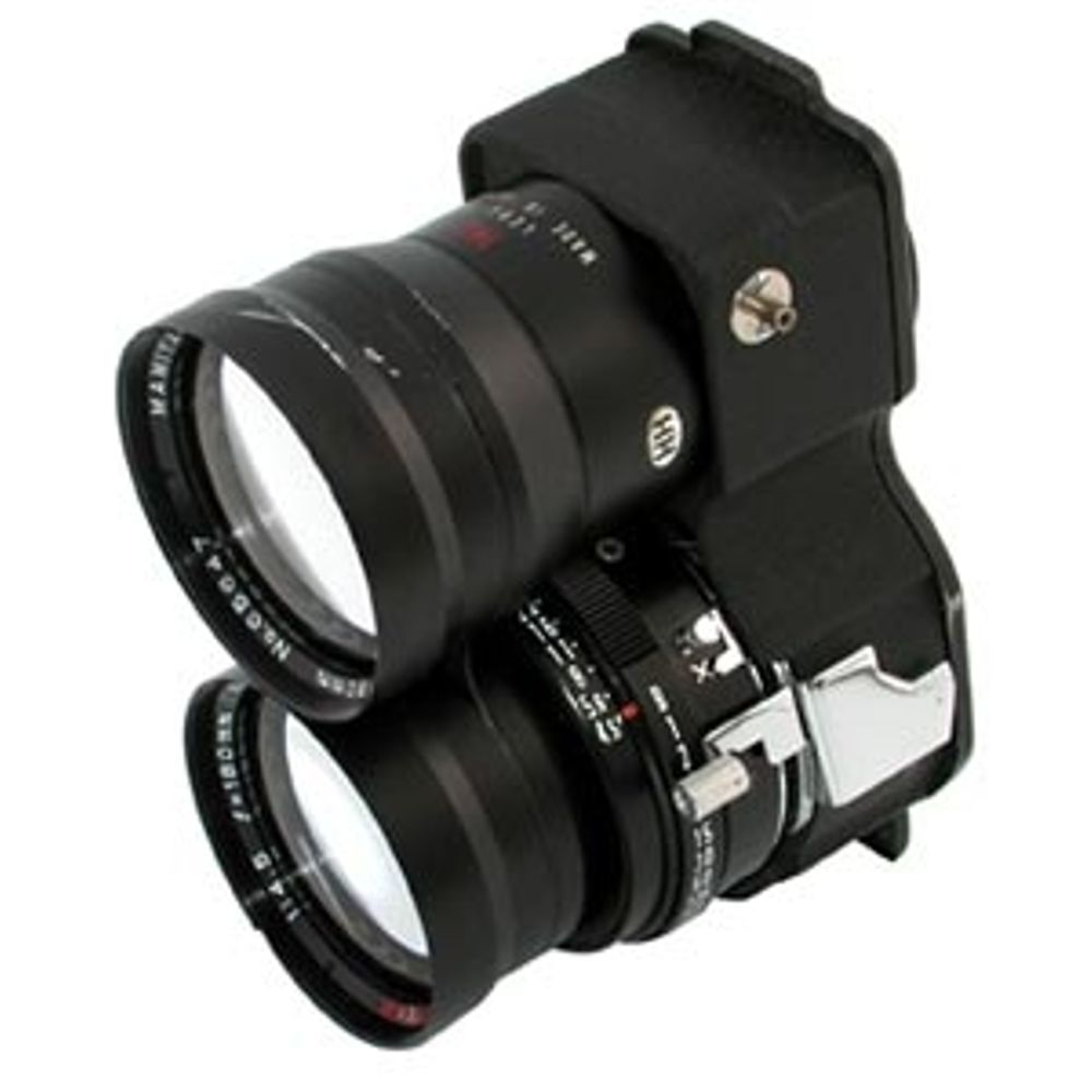 Mamiya-Sekor 180mm f/4.5 Super Seiko Lens for TLR, Black {49}