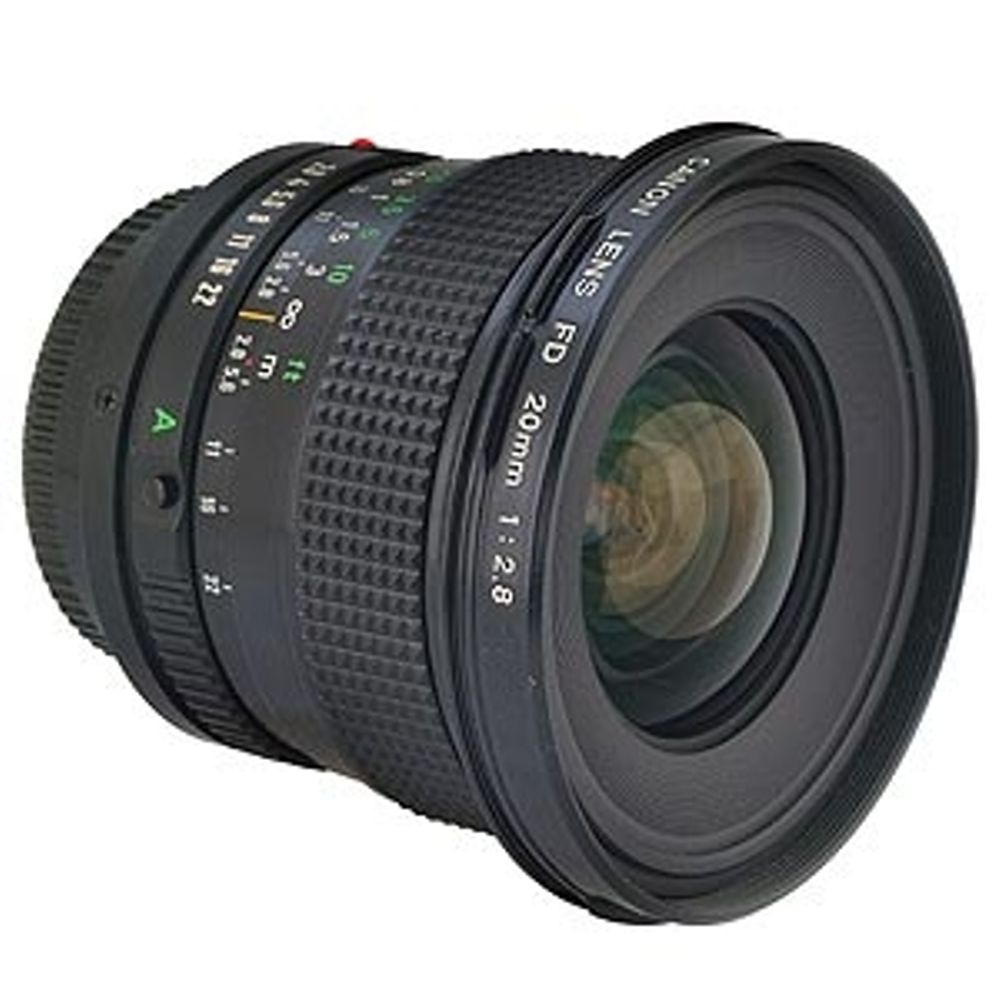 Canon 20mm f/2.8 FD Mount Lens {72}