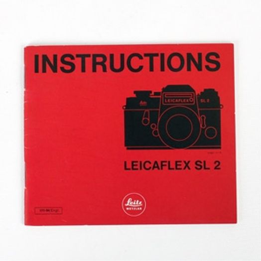 Leica Leicaflex SL2 Instructions