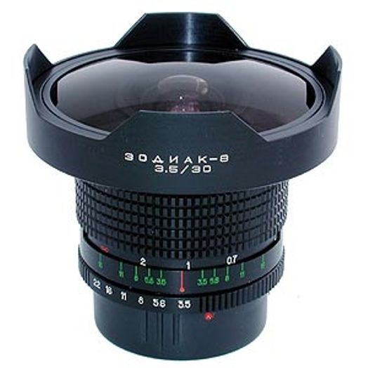 【最速発送】Zavod Arsenal ZODIAK-8 30mm f3.5【難有】 Objetiva 6x6 fisheye Zavod Arsenal Zodiak 8 30mm f3.5 (Salyut)
