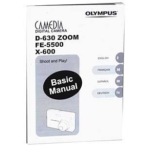 Olympus Camera Instruction Manual