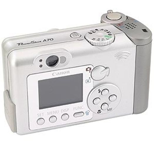 Canon PowerShot A70 Digital Camera {3.2MP} Uses 4/AA