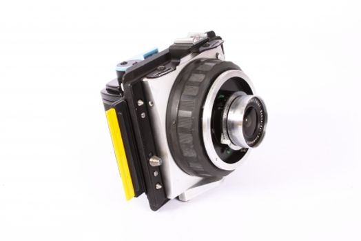 Graflex XL Super Wide Camera, Chrome, with 47mm f/8 Super