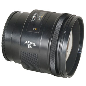 Minolta 85mm F/1.4 D Alpha Mount Autofocus Lens