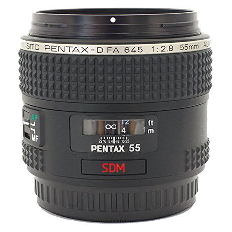 Pentax 55mm f/2.8 smc PENTAX-D FA 645 AL (IF) SDM AW Autofocus Lens for Pentax 645D