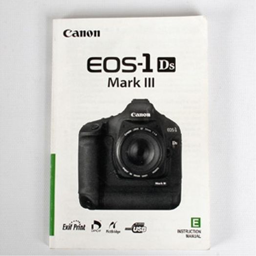 Canon EOS 1DS Mark III Instructions