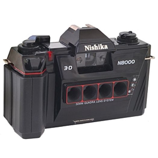Nishika N8000 3-D 35mm Camera