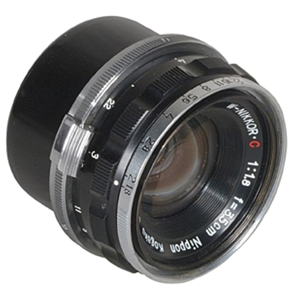 Nikon 3.5cm (35mm) f/1.8 W-Nikkor.C (Red R) Nippon Kogaku Japan