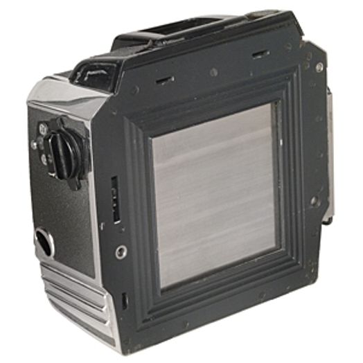 Bronica S2,S2A 120/220 Film Back 6X6, Chrome With Gray Leather