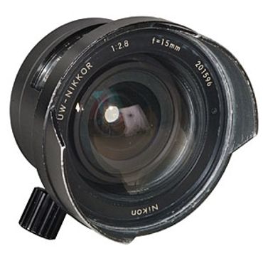 Nikon 15mm f/2.8 UW-NIKKOR Underwater Lens for Nikonos Mount, Black