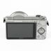 Sony a5000 Mirrorless Camera, Silver {20.1MP} with 16-50mm f/3.5-5.6 PZ OSS Lens, Silver {40.5}  thumbnail