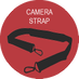 Nikon AN-CP24 Neck Strap for Coolpix A, Black with White Imprint Nikon, .75 in. thumbnail
