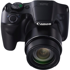 Canon PowerShot SX520 HS Digital Camera, Black