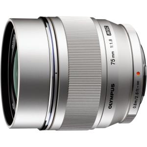 Olympus 75mm f/1.8 M.Zuiko Digital ED MSC Autofocus Lens for MFT (Micro Four Thirds) Silver