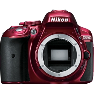 Nikon D5300 DSLR Camera Body, Red