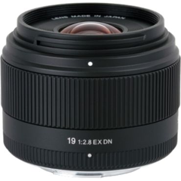 Sigma 19mm f/2.8 DN A (Art) Autofocus APS-C Lens for Sony E-Mount, Black