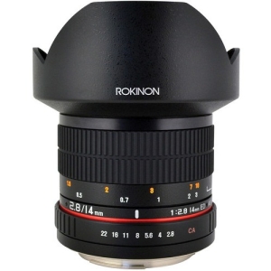 Rokinon 14mm f/2.8 ED AS IF UMC Manual Focus Lens for MFT Micro Four Thirds