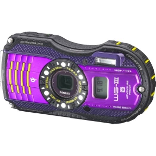 Pentax Optio WG-3 Digital Camera, Purple {16MP}