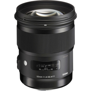 Sigma 50mm F/1.4 DG HSM A (Art) Full Frame Lens for Canon EF-Mount
