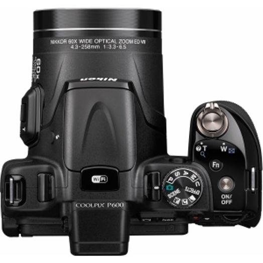Nikon Coolpix P600 Digital Camera, Black {16.1MP}