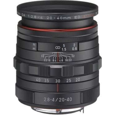 Pentax HD 20-40mm f/2.8-4 PENTAX-DA ED Limited DC WR Autofocus APS-C Lens for K-Mount, Black {55}
