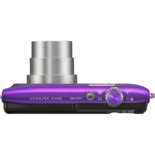 Nikon Coolpix S3300 Digital Camera, Purple {16MP}