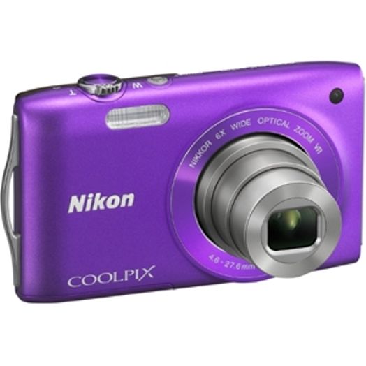 Nikon Coolpix S3300 Digital Camera, Purple {16MP}