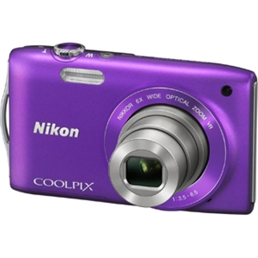 Nikon Coolpix S3300 Digital Camera, Purple {16MP}