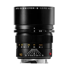 Leica 90mm f/2 APO-Summicron-M ASPH. M-Mount Lens with Built-In